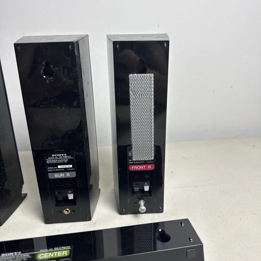 SONY SS-TSB101 (X4) Satellite/Surround Sound Speaker System W/SS-CTB101